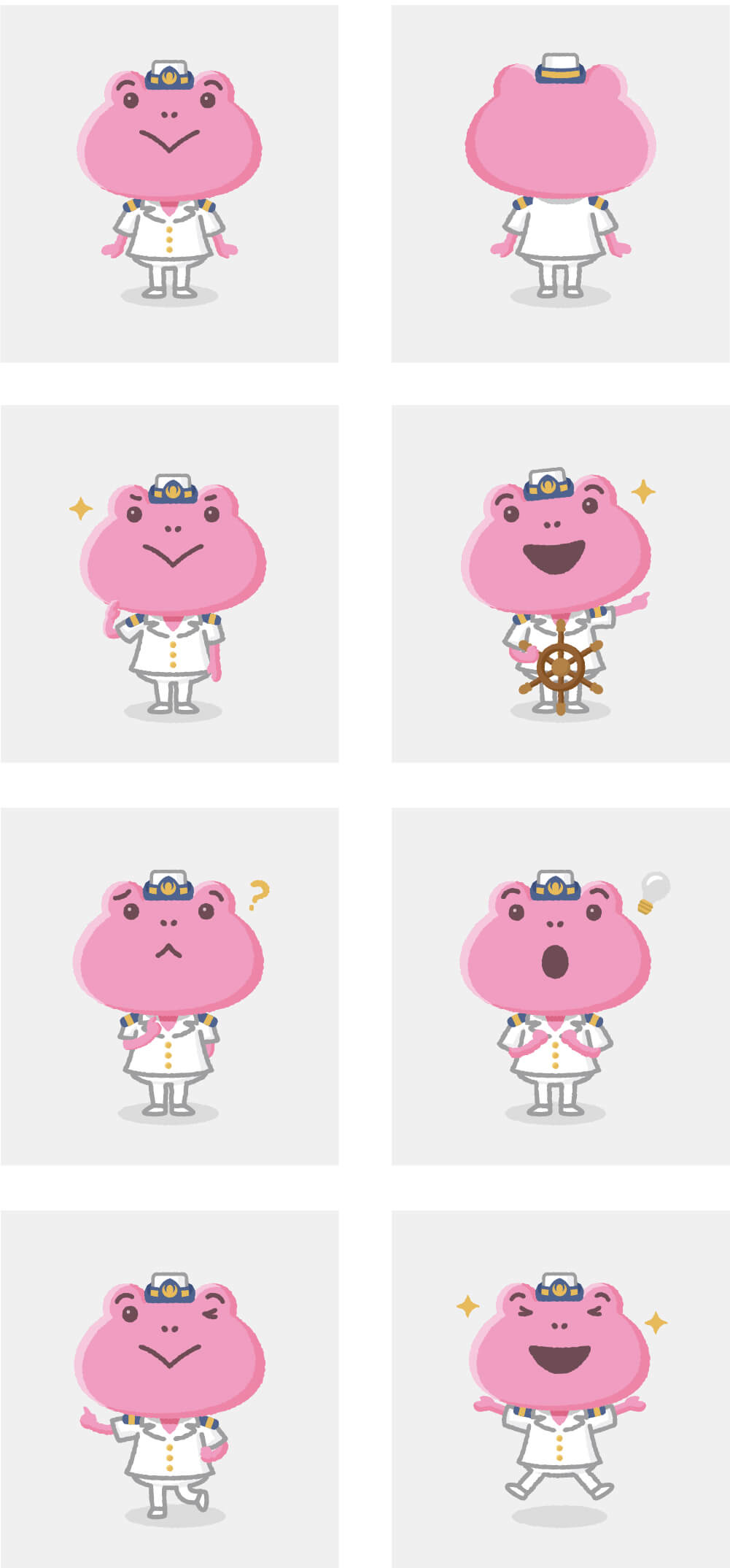 海上自衛隊　かえるんるん